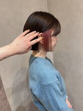 ナンバー 大分中央町店(N°) ピンクベージュ×コーラルピンク
