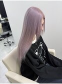 ラベンダーカラー [美髪/ホワイトブロンド/イメチェン/新宿]