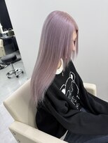 テイス 新宿(TACE)&nbsp;ラベンダーカラー [美髪/ホワイトブロンド/イメチェン/新宿]