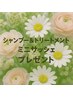 ＊シャンプートリートメント　ミニサッシェ＊プレゼント
