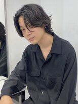 ユーフォリア 渋谷グランデ(Euphoria SHIBUYA GRANDE)&nbsp;ニュアンスパーマ　毛流れパーマ　ミディアム　MOMO