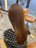 似合わせカット＋艶カラー＋髪質改善トリートメント￥18000→17000