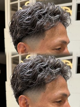 髪屋 紬 メンズ/メンズパーマ/メンズカット/メッシュ