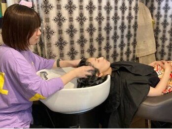 クッキー ヘアーアンドメイク(COOKIE Hair&Make)の写真/【鶴屋0分】《クイックスパ～極上スパまで♪》炭酸＆酵素使用のヘッドスパで髪も心もしっかりリフレッシュ!