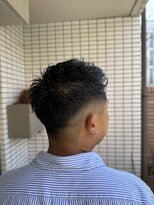 スウェル 船橋店(Swell)&nbsp;#サーフカール#スパイキーショート#ブルーブラック#船橋