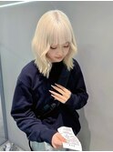 【kanae】ブロンド/ホワイトブロンド/ホワイト