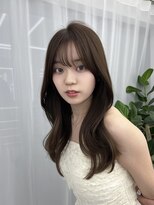 アマトウキョウ アユンチェ(AMA TOKYO×AYUNCHE) 韓国スタイル/ナチュラルくびれへア_くびれ巻き_レイヤーカット