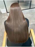 ロング韓国ヘア顔周りレイヤー前髪カットおくれ毛_ba565151