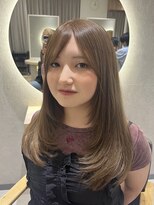 ジーナ 福岡天神(Zina) 韓国/レイヤーカット/顔周りカット