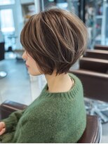 レリーキルト 岡本(RelyQuilt)&nbsp;美肌カラー×髪質改善ボブで透明感アップ[岡本/摂津本山]