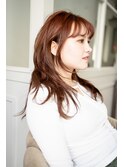 韓国風レイヤーカットで作る透け感パーマ・・・SAKUYA