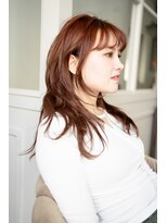 マグノリア オモテサンドウ(MAGNOLiA Omotesando)&nbsp;韓国風レイヤーカットで作る透け感パーマ・・・SAKUYA