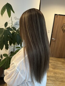 アチェロプラス 幸手店(acero+) ベージュ系ハイライト