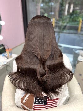 アディション 新宿(ADITION) ココアブラウン/レイヤーカット/新宿k