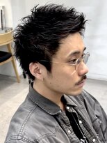 フィフス 渋谷(fifth)&nbsp;渋谷メンズサロンスパイキーショート緩ツイストスパイラルパーマ