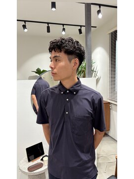 グラフ 立川(Graph.) 無造作パーマ　メンズショート