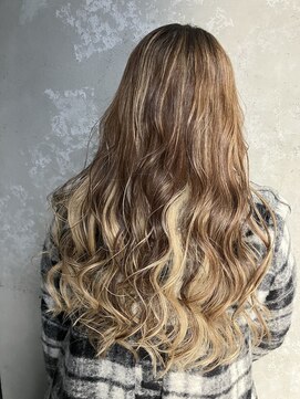 コトナ(kotona) ミルクティーベージュホワイトブロンドインナーカラー10代20代