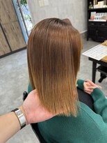 アミリー ひたち野うしく店(Amily)&nbsp;ハイライトバレイヤージュダブルカラーケアブリーチ20代30代