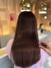 【最上級の髪質改善】プレミアムヘアエステ+前髪縮毛矯正+カット