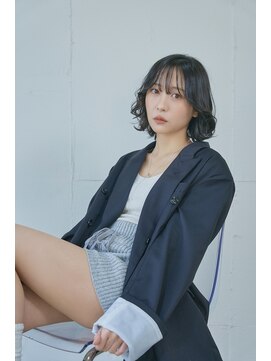 セプト(sept.) 【sept.RYO】ダークアッシュカラー&ボブ