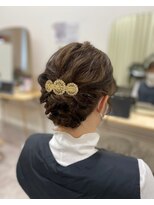 ジャミン 長嶺店(Jammin.)&nbsp;結婚式参列×シニヨンスタイル　