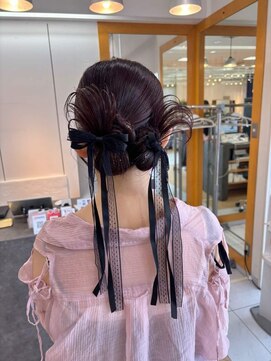 ユニ バイ マグ 長野店(Uni.by Mag) "似合わせアレンジ"1目置かれるおしゃれhair