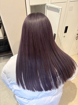 パプス ド コワフュール 川西能勢口店(Pap's de coiffeur) うる艶ラベンダーアッシュ＊