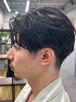 ナム 錦糸町(NAM)&nbsp;MEN’S/リバースセンターパート/ニュアンスパーマ/錦糸町