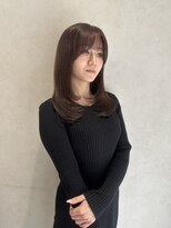 スール(seul) ナチュラルベージュ×レイヤーカット