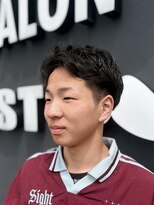 バーバーファースト(BARBER FIRST)&nbsp;アップバング×ピンパーマ