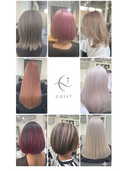 コースト 瑞江(corst)の写真/【透明感ハイトーンダブルカラー】上質なケアでダメージを気にせず、いつまでも自分らしく*[瑞江]