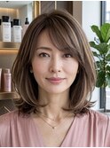 533白髪ぼかし/脱白髪染め/髪質改善/ショート30代40代50代60代