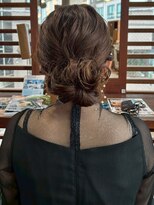 MRN. 新宿西口 ヘアセット/ふんわり/シニヨン/パーティアレンジ/結婚式