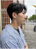 〈浅草 半個室〉毛流れセンターパート