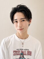 リンクス(Links) センターパートゆるめパーマ