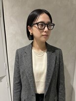 ネオリーブリノア 北千住東口店(Neolive Linoa)&nbsp;暗髪ミニボブ［レイヤーカット/ボブ/北千住］