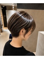 バンブークラシック(bamboo classic)&nbsp;大人可愛いショートボブ×柔らかベージュ