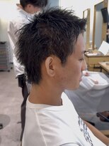 ガレージ 原宿 表参道(Garage) ニュアンスパーマメンズパーマメンズショートビジネスヘア原宿