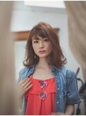 外国人風ベージュ系リラックスボブby premier models☆