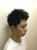 パティオンツー(PATIONN2)&nbsp;☆大人気メンズ束感アップバングナチュラルショートスタイル☆