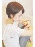 カット＋髪質改善カラー＋ヘッドスパ＋前処理　15950円→12200円