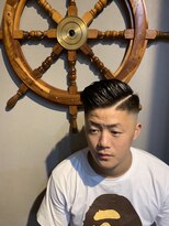 バーバー スタジオ ラフテル(Barber Studio RAFTEL)&nbsp;スキンフェード×筋肉