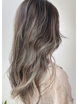 ヘアースタジオ ゼン(hair studio Zen)&nbsp;ハイライトカラーグレージュ