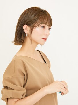 エンタク 新宿三丁目店(enntaku) ケアブリーチ/グラデーションカラー/ペールベージュ[新宿三丁目]