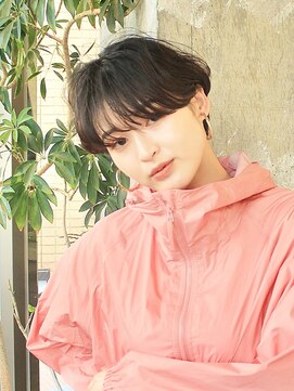 ロビー 表参道(ROBBY) ショートパーマ／アッシュ／表参道／30代40代50代