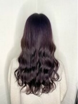 ユートピア(U topia) #ブリーチ1回で作る　#ラベンダーベージュ　#透明感カラー