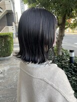 シェル 吉祥寺(shell)&nbsp;グレージュカラー/ボブウルフ/黒髪/ココアベージュ