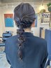 お呼ばれヘアセット+メイクアップ ￥8800