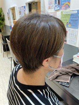 ビーズカラー イオンタウン米沢駅前店 ソーレカラー フォギーベージュ7トーン/7