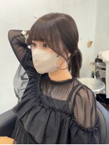 おくれ毛カット